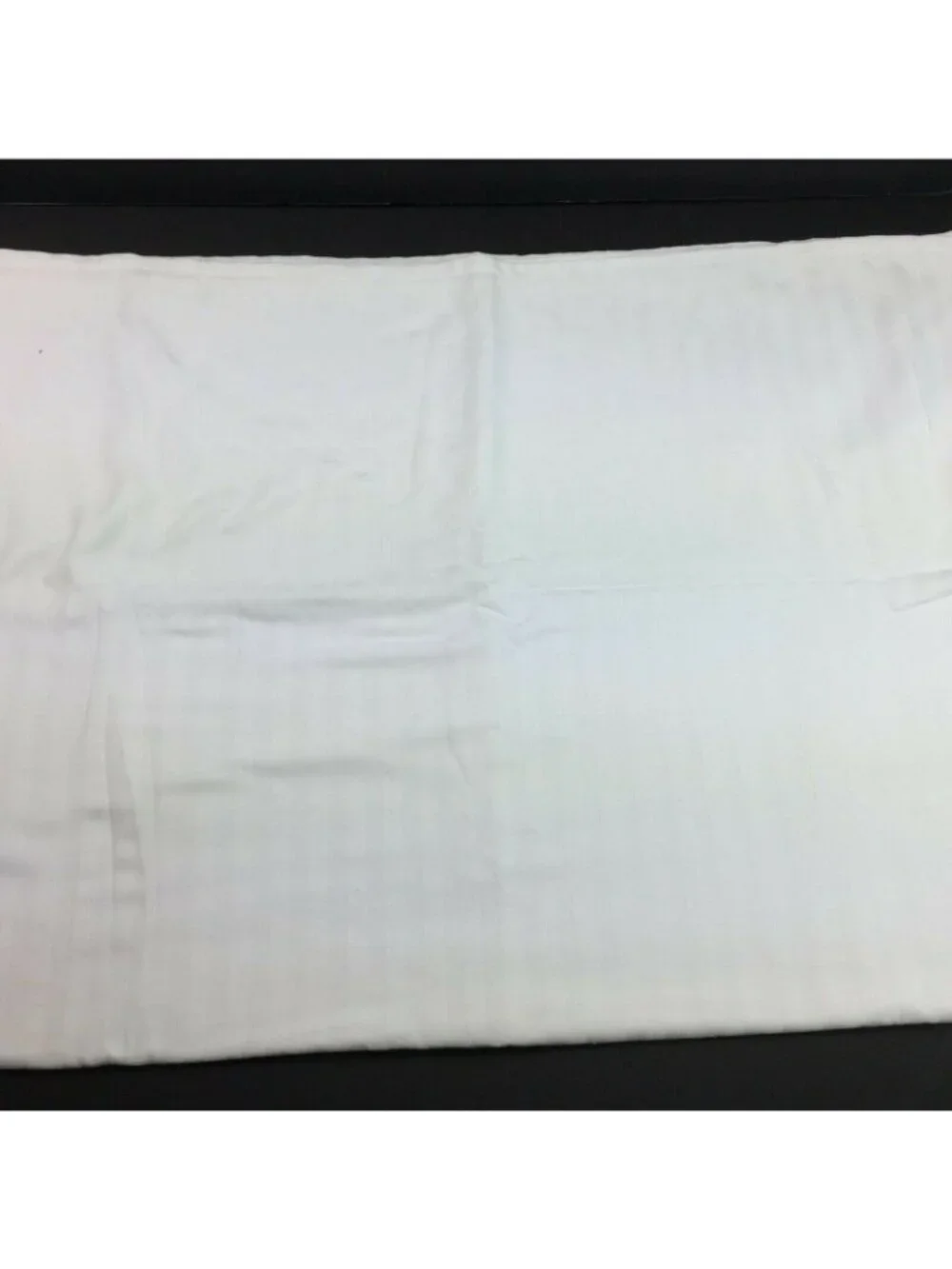 White Striped Fabric Tablecloth 78